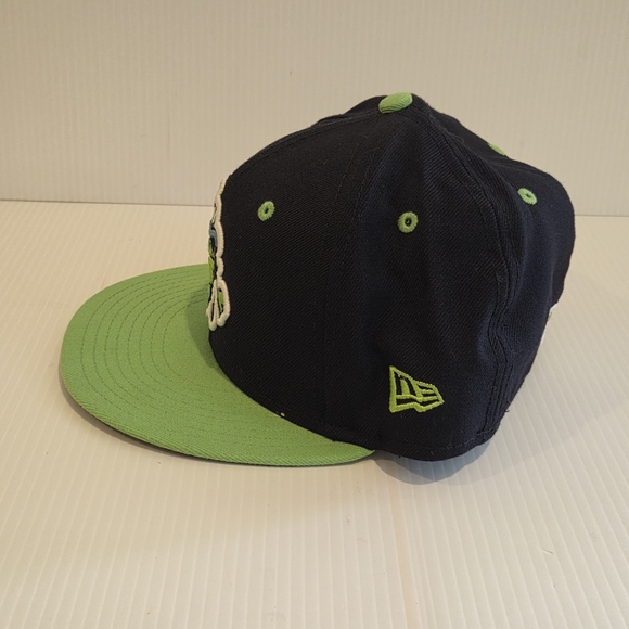 Men's New Era Navy Hillsboro Hops Authentic Collection 59FIFTY Fitted Hat Size 7 - Picture 4 of 14